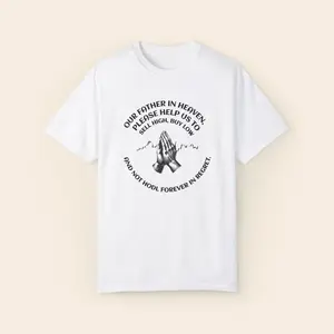 "Our Father in Heaven, Please Help Us to Sell High, Buy Low" Funny T-Shirt, Unisex Relaxed Fit Tee | Crypto Bro, funny cotton funny t-shirt