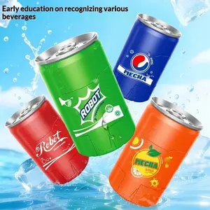 New Children's Transforming Toy Soda Warrior Can-Shaped Cola Beverage Transforming Robot Educational Toy Suitable for Boys
