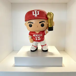 Creative Resin Doll Figurine Single Pack, 2026 Indiana Champion Memorial Desktop Decoration Gift, Tabletop Ornament