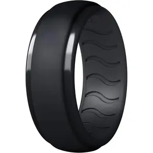 Mens Silicone Wedding Band - Rubber Wedding Rings, Silicone Wedding Band