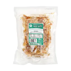 BELL&FLOWER Thai Crispy Fish Snacks 100g - Perfect for Late Night Munching and Pairing with Drinks