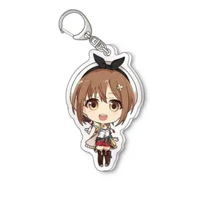 Anime Peripheral Store Lila Empel Klaudia Tao 25th Anniversary Acrylic HD Characters Keychain Pendant Fans Charm Gifts About 6cm