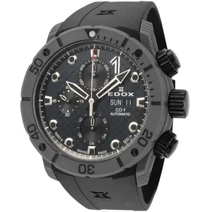 Edox Men's CO-1 45mm Automatic Watch 01125-CLNGN-BUNN
