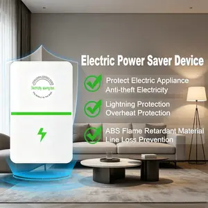 2026 Updated Electricity Saving Box(2pcs) – Plug-In Smart Device for Home & Office, 90–250V Compatible, Multifunctional Energy Saver to Lower Electricity Bills, Portable and Easy to Use