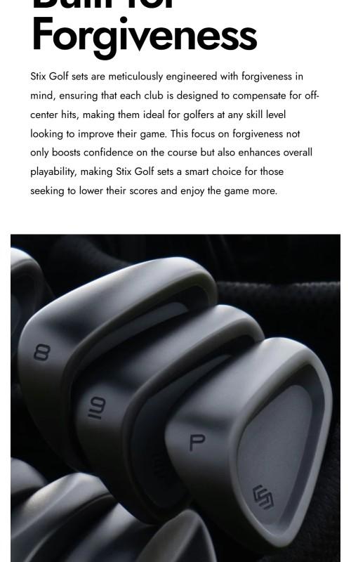 Perform Club Golf Set - No Bag - By Stix Golf