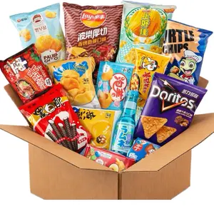 DiaSnacks 14 Full Sizes Asian Snack Box Assorted Snacks with Chips Ramen & Drinks for Exotic Flavors Affordable Price Multipack Gift Set gift