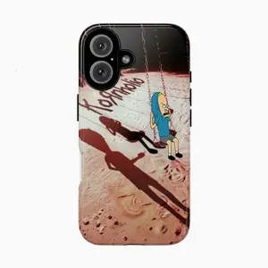 Funny Kornholio Tough Phone Case, R0ck Fans Suitable for iPhone 17-11 Pro Max/Plus and  Samsung Galaxy S23-25