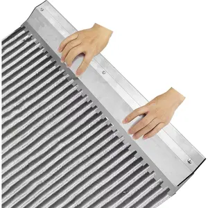 2 Pack 24 Inch Large Tile Trowel, Tile Tools, 2/5" x 2/5" Square Stainless Masonry Trowel for Large Tiles Flooring & Tiling Masonry Hand Trowel