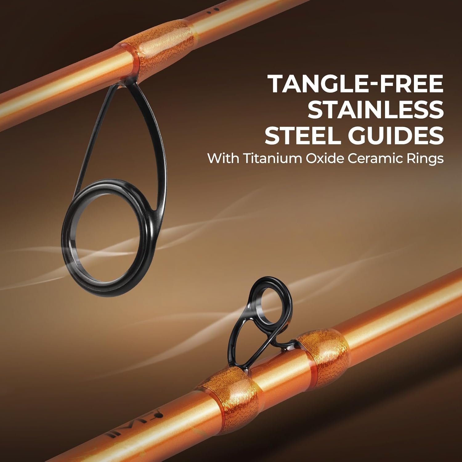 KastKing Lethal Blaze Twin-Tip Rod & Reel Combo – Spinning & Baitcaster, IM6 Graphite, Backup Tip, Stainless Steel Guides, EVA Handle