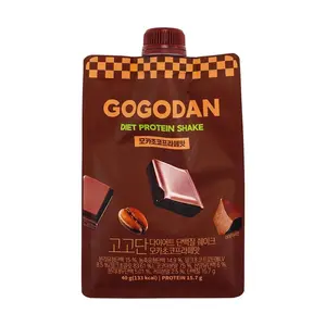 GOGODAN Korean Meal Replacement Protein Shake Mocha Chocolate Flavor 50g - Low Sugar Low Fat High Protein