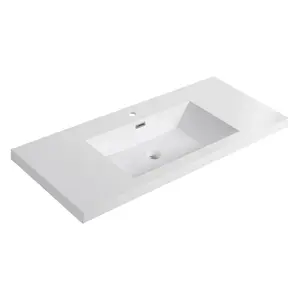 48"  Bathroom  Resin Sink