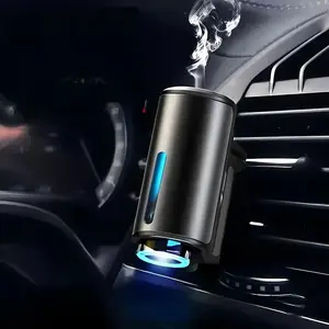 Car Air Freshener Diffuser, USB Rechargeable Long-Lasting Car Fragrance Dispenser, Vent Clip Essential Oil Holder, M80 Model