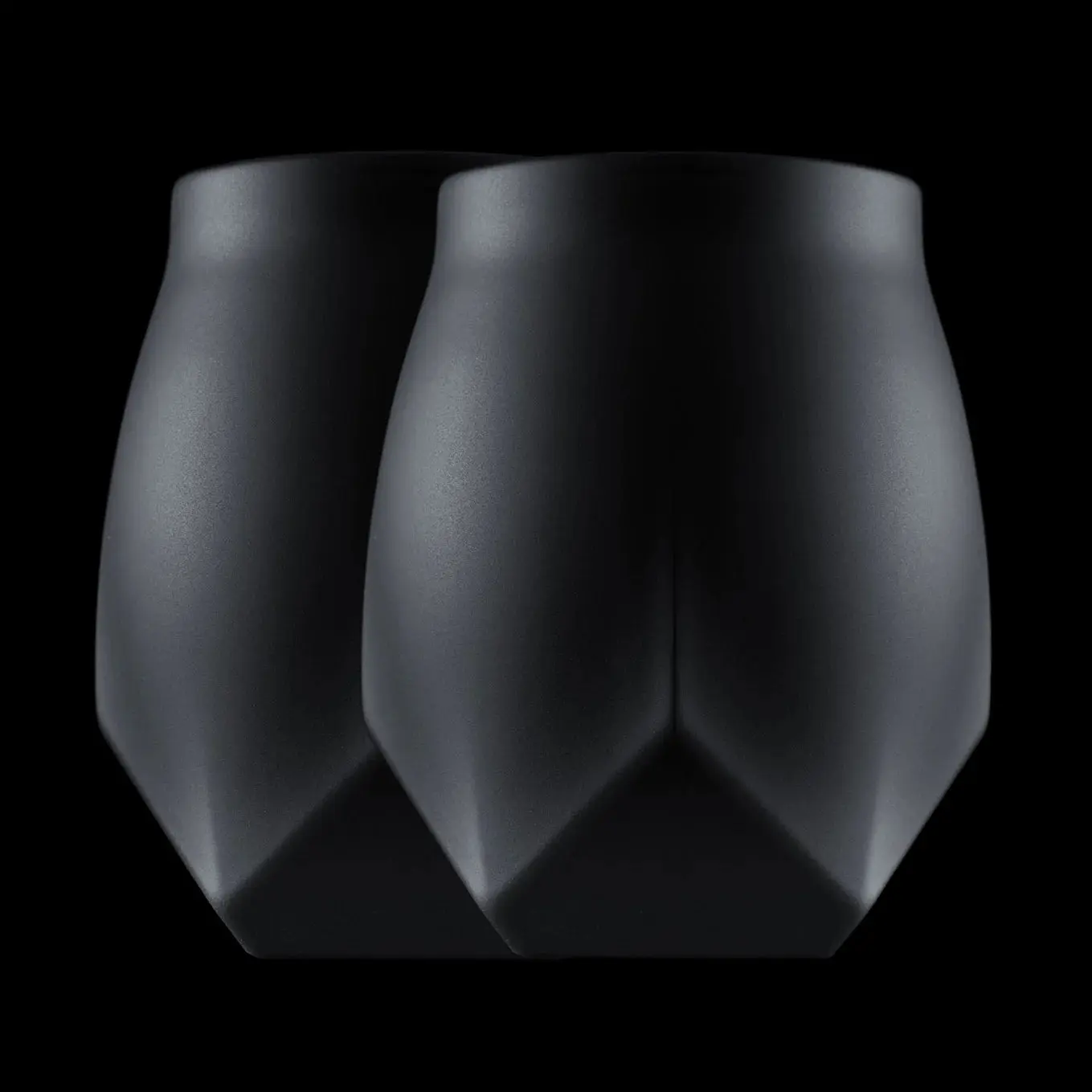 Norlan Whisky Glass, VAILD (Black) - Gift Set of 2