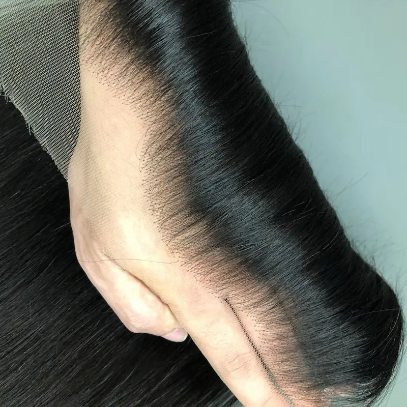 Human Hair Straight HD Frontal 13x4