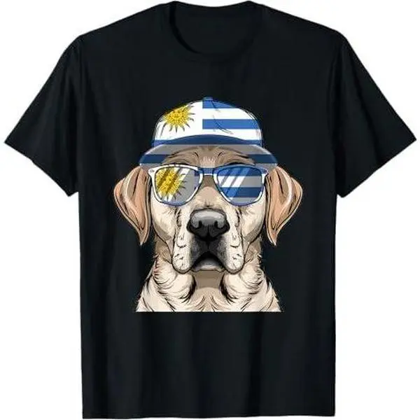 Uruguayan Flag Dog Owner Souvenirs Products Dog Uruguay T-Shirt