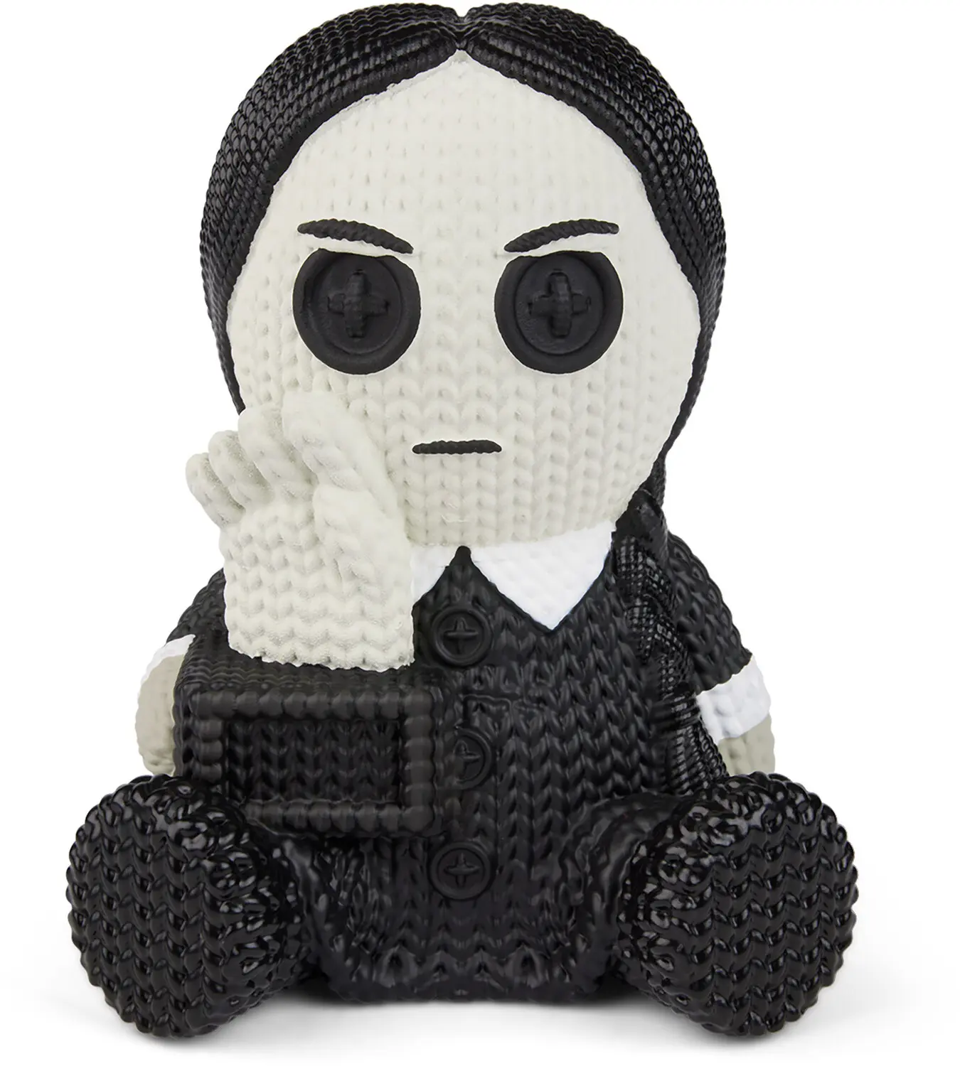 The Addams Family - Wednesday with Thing Glow in the Dark Limited Edition Vinyl Figure – Handmade by Robots  [COLLECTIBLES] Ltd Ed, Vinyl Figure, Collectible