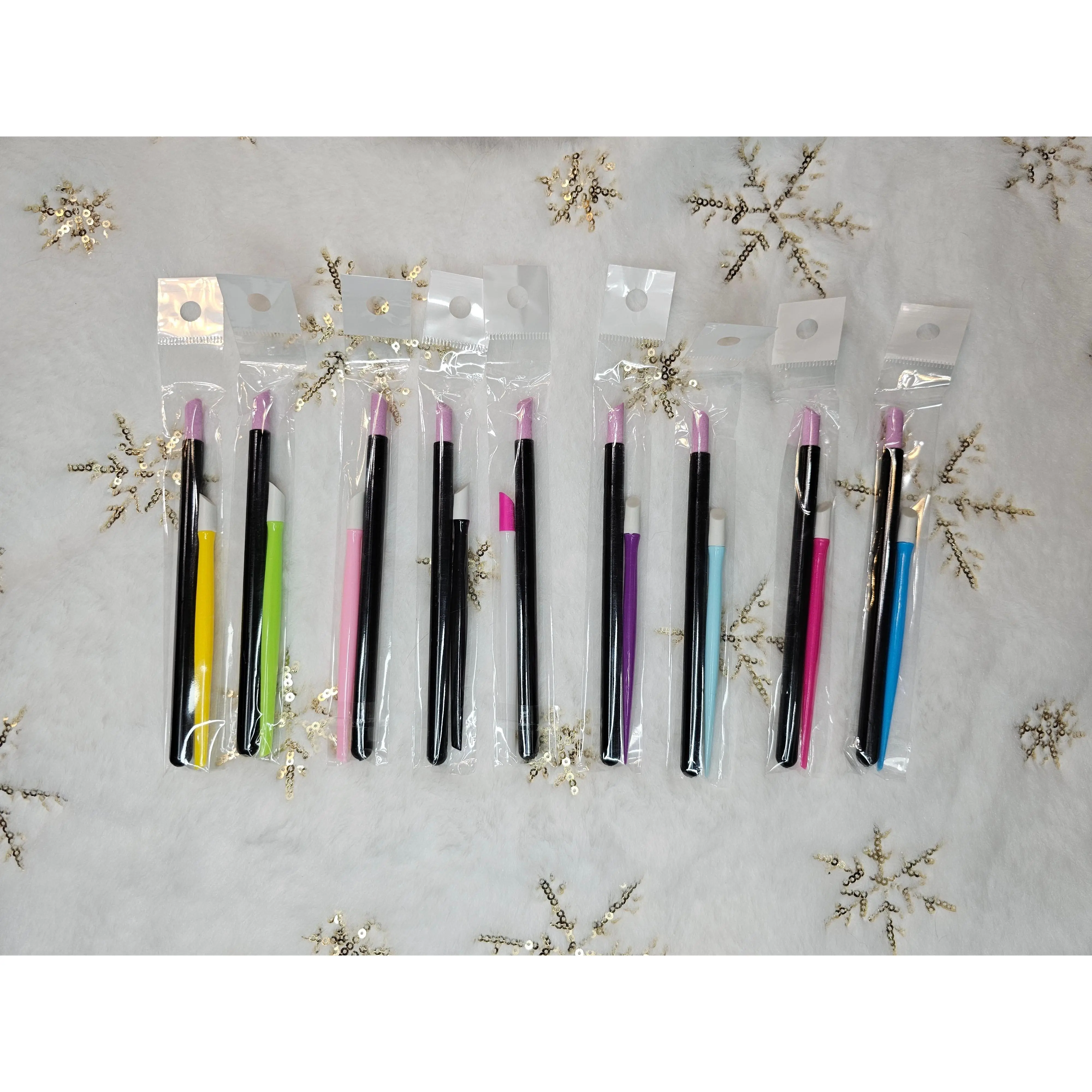 2-Pack Quartz Cuticle Pusher & Rubber Cuticle Tools