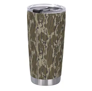 Original Bottomland Everything Bottom Lands Camo 20oz Insulated Cup Stainless Steel - Insulated Cup with Camouflage Design