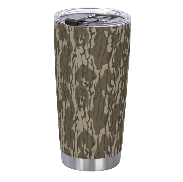 Original Bottomland Everything Bottom Lands Camo 20oz Insulated Cup Stainless Steel - Insulated Cup with Camouflage Design