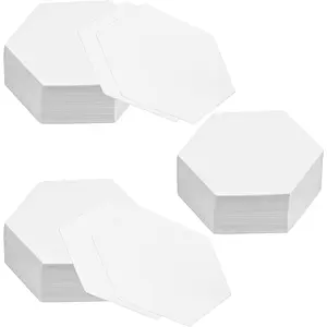 300 Count 1 Inch Hexagon Paper Piecing Shapes Quilting Templates for Quilting and Sewing