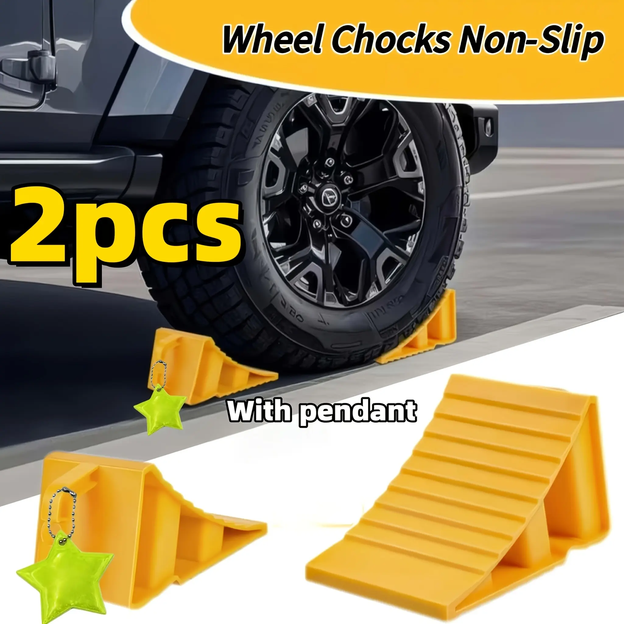 2PCS anti-slip plastic wheel guards, suitable for most tire sizes for RV wheels.It’s a gift for family members, husband, and partner.