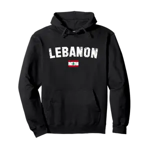 LEBANON Flag Vintage | Men Women Adults | LEBANON Pullover Hoodie - Jenniferlau Shop Ub0cmyd25ml