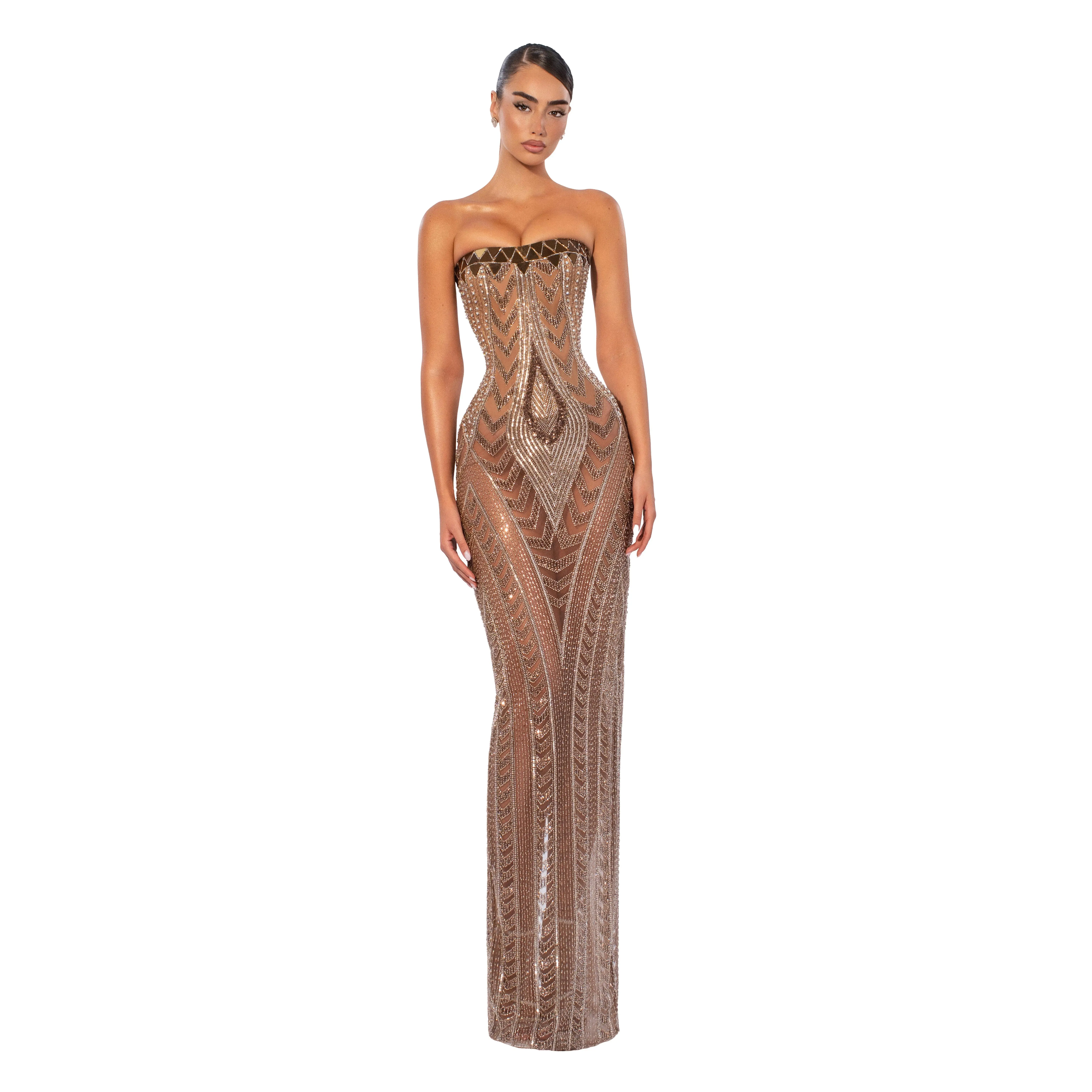 Bronze Imperial Gown