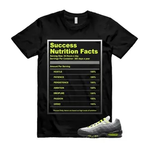 Air Max 95 Big Bubble Neon Yellow Black Cool Grey 2026 OG T Shirt Match SUCC