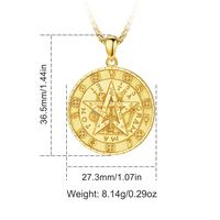 Style 4 Gold Double Sided With Trinity Wings