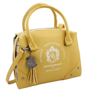 Harry Potter Purse Designer Handbag Hogwarts Houses Womens Top Handle Shoulder Satchel Bag Hufflepuff