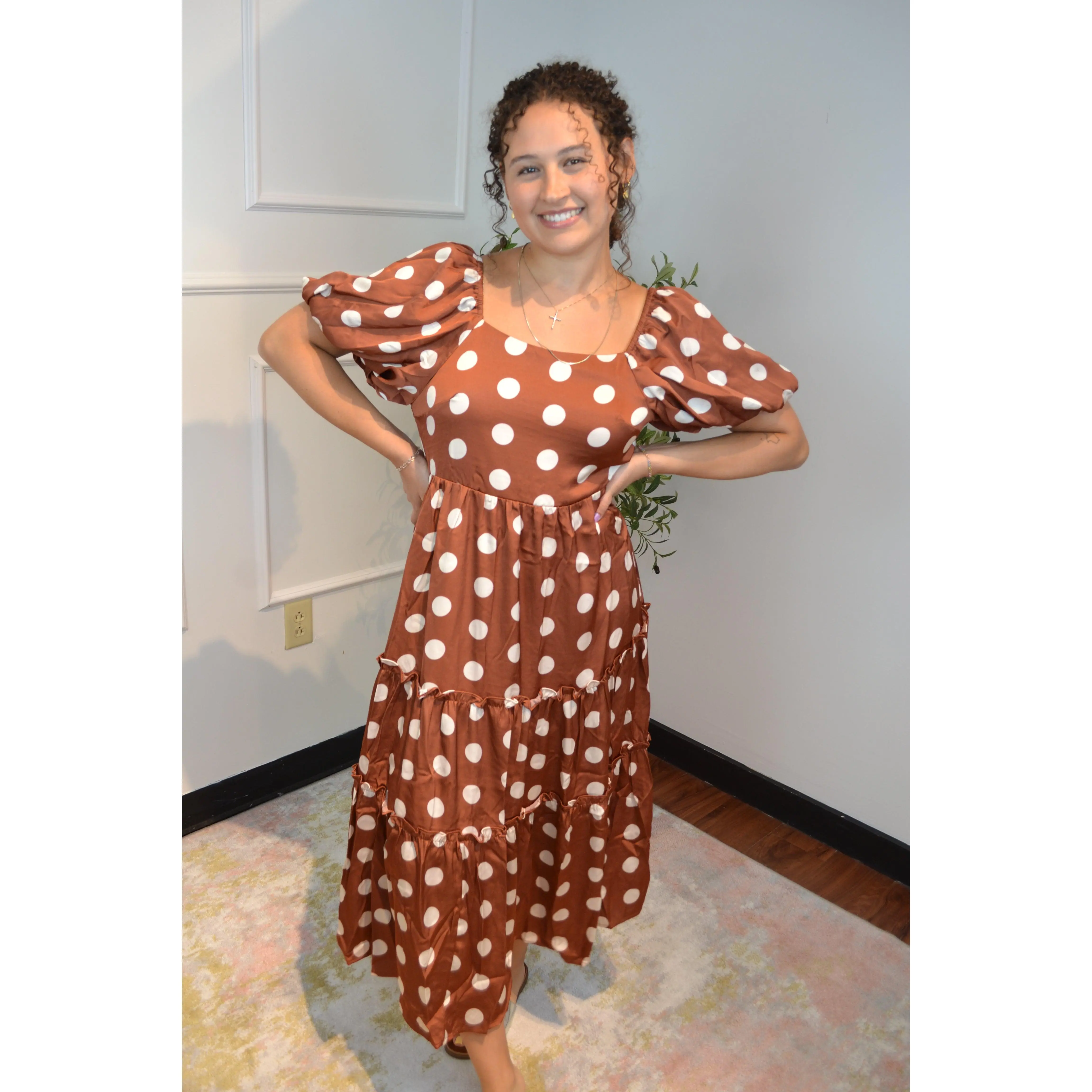 Maple Grove Midi Dress By Jodifl