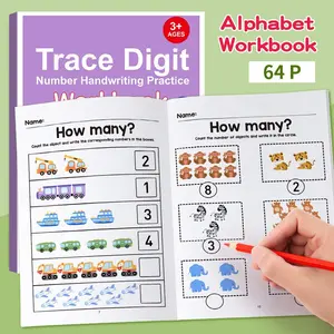 Math fill-in-the-blank book Children's logical thinking Early education Find rules and training Fun mathematics Introduction workbook