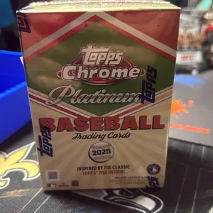 [live Rip] 2025 Topps Chrome baseball PLATINUM PACK