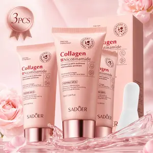 3PCS SADOER Overnight Repair Mask Deep Hydration Soothing Sensitive Skin, Strengthening Skin Barrier, Enhancing Moisture Levels, Suitable All Skin Types
