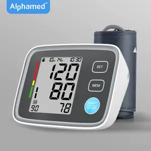 ALPHAMED Home Blood Pressure Monitor with 8.7-17 Inch Blood Pressure Cuff BP Cuff Automatic Upper Arm Cuff Digital Blood Pressure Machine (Batteries not included) Healthcare Kit nurse accessories stethoscope