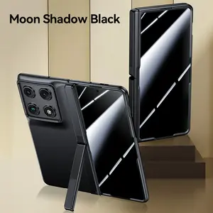 Integrated case & film folding phone case for Motorola MOTO Razr Fold. Equipped with privacy tempered front screen film and invisible bracket, shockproof, durable, stylish design for daily use.