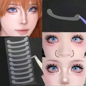 100/50/30/10pcs Nose Strips | New Invisible Nose Strips, Suitable For Small & Narrow Nose, Delicate Transparent PE Material, Lightweight, Ideal For Makeup And Cosplay, Cosmetics Makeup Tool