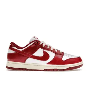 Nike Women's Dunk Low PRM Vintage Team Red, from StockX