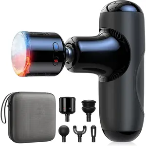 Q2 Pro Mini Massage Gun with Heat and Cold, Pocket-Sized Deep Tissue Massager, HSA Portable Percussion Muscle Massager Gun, Ultra Small & Quiet Muscle Massager, FSA Eligible