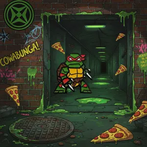 Teenage Mutant Ninja Turtles Raphael Pin