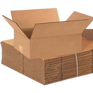 Shipping Boxes Medium 12"L x 9"W x 4"H 25-Pack Corrugated Cardboard Box for Moving Mailing Packing Packaging and Storage