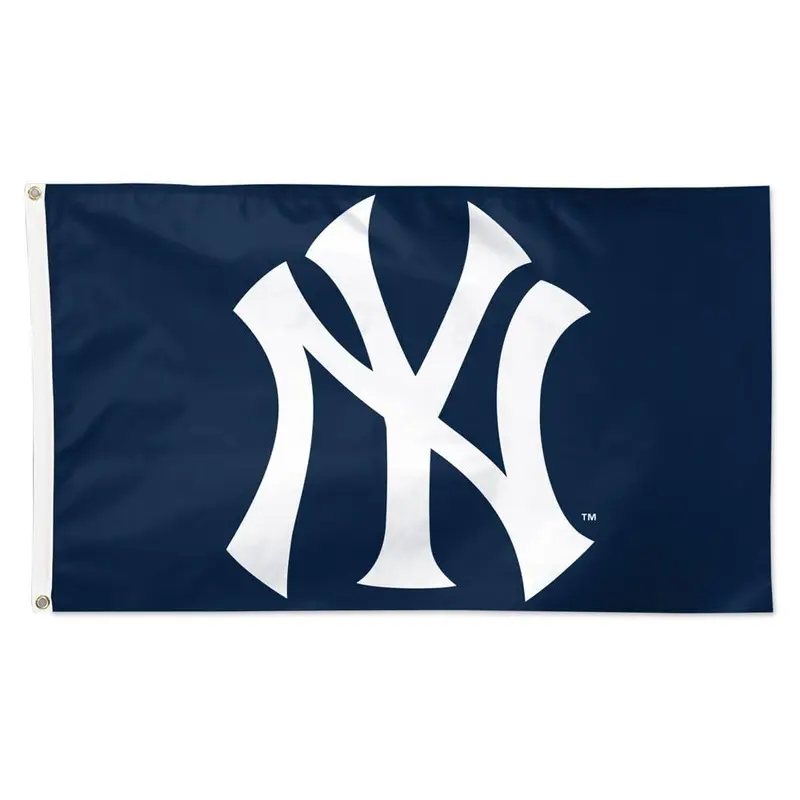 NY Yankees 3x5 Ft Lightweight Polyester Large Flag - Classic Printed Baseball Team Backdrop Banner, Sports Collectible Pole Flag for Home Decoration, Fan Gift