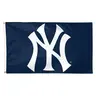 NY Yankees 3x5 Ft Lightweight Polyester Large Flag - Classic Printed Baseball Team Backdrop Banner, Sports Collectible Pole Flag for Home Decoration, Fan Gift