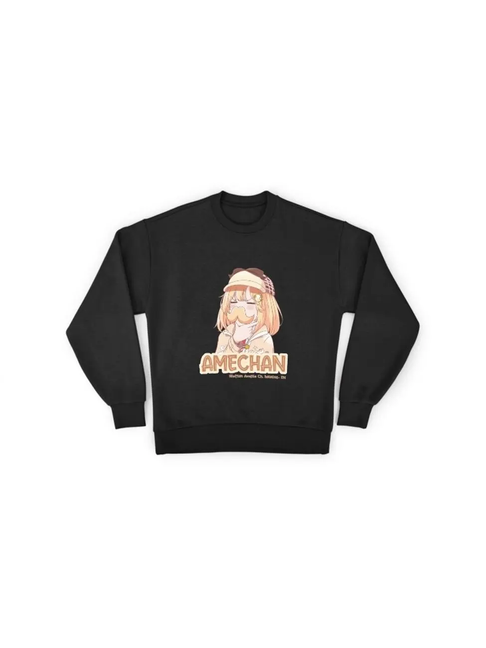 Amelia Watson Vtuber Clothing         H0l0live EN Watson Amelia Detective - Watson      Sweatshirt       Anime Chibi Sweatshirt, Hoodie