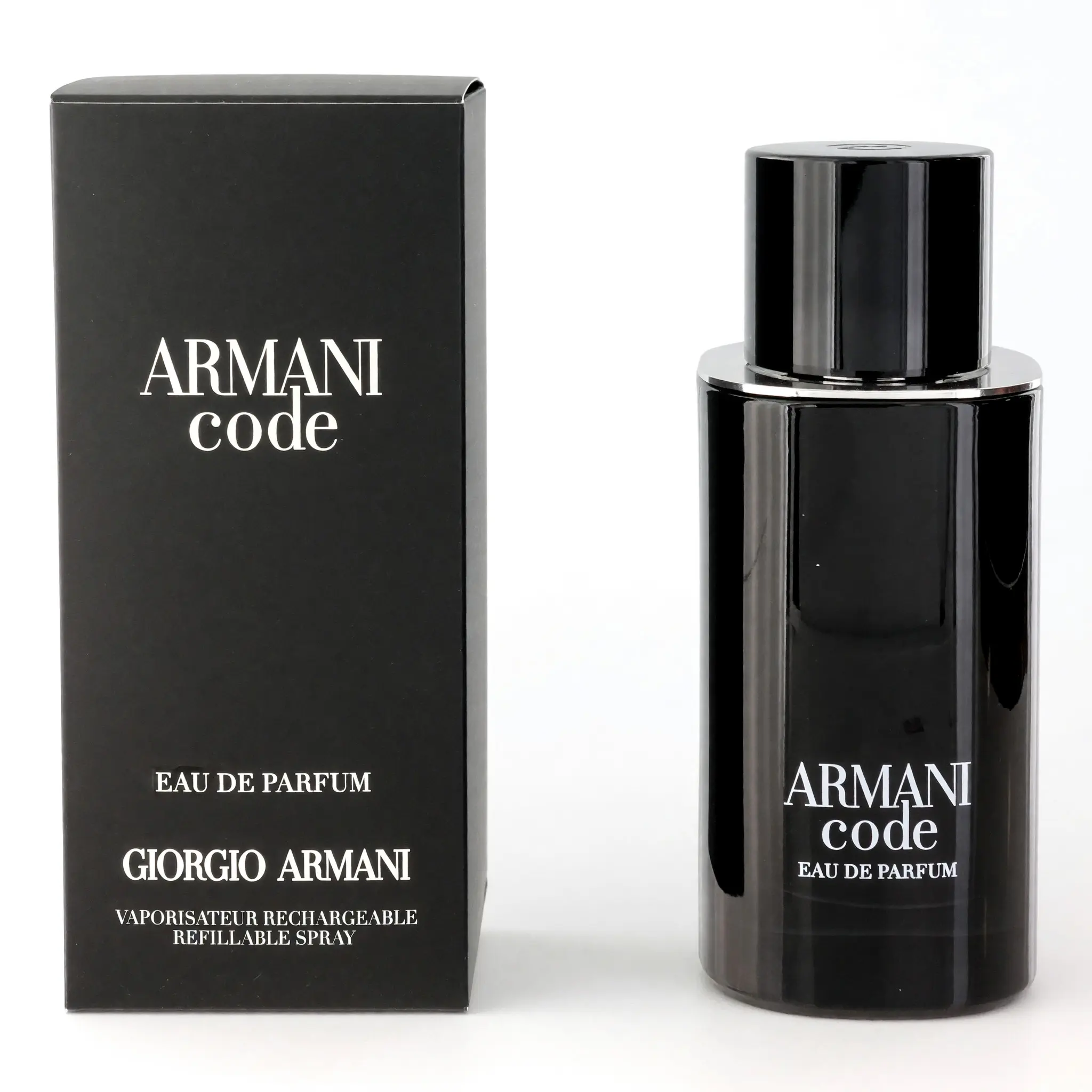 Armani Code by Giorgio Armani, 2.5 oz EDP Refillable Spray for Men