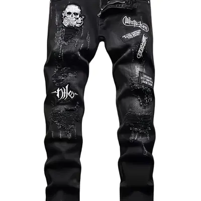 Mens jeans skull ksubi jeans KSUBI スビ ジーンズ スキニー 