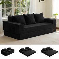 3 Seater Black