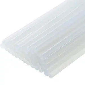 Clear Hot Melt Glue Sticks 6x0.43 Inch, Hot Melt Glue Sticks for All Temperature Glue Guns, Suitable for DIY Crafts, Gluing Projects 10/20/30/50 Count
