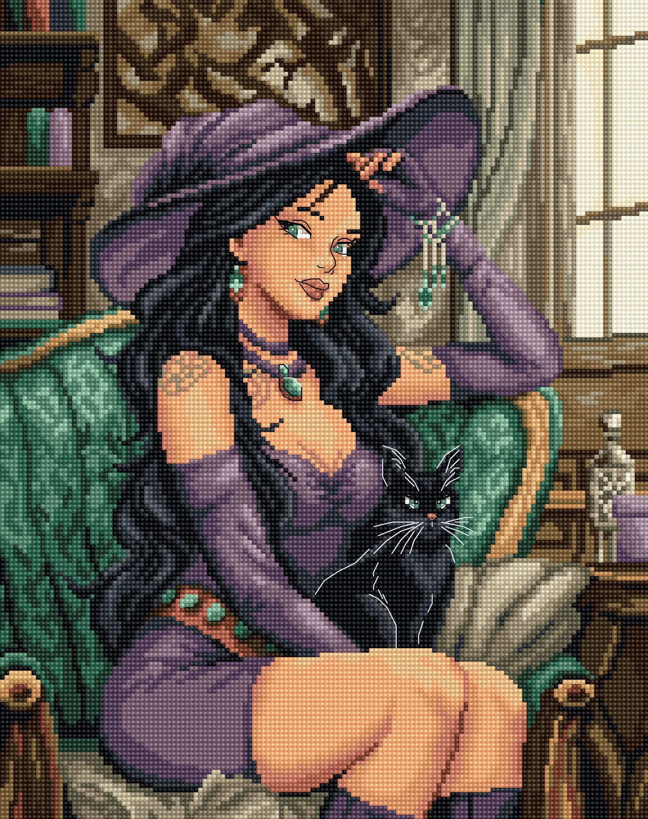 Familiar's Favorite L9991 Counted Cross Stitch Kit