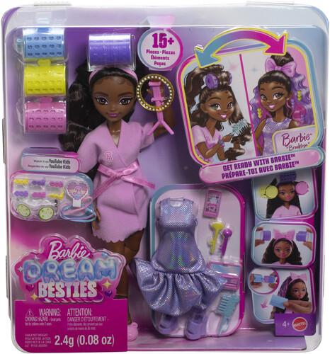 Mattel - Barbie Dream Besties: Get Ready with Barbie Brooklyn Doll  [Collectible Figurine/Statue/Bust] Paper Doll